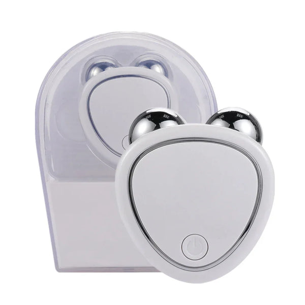 Electric gel roller massager for face lifting and skin rejuvenation