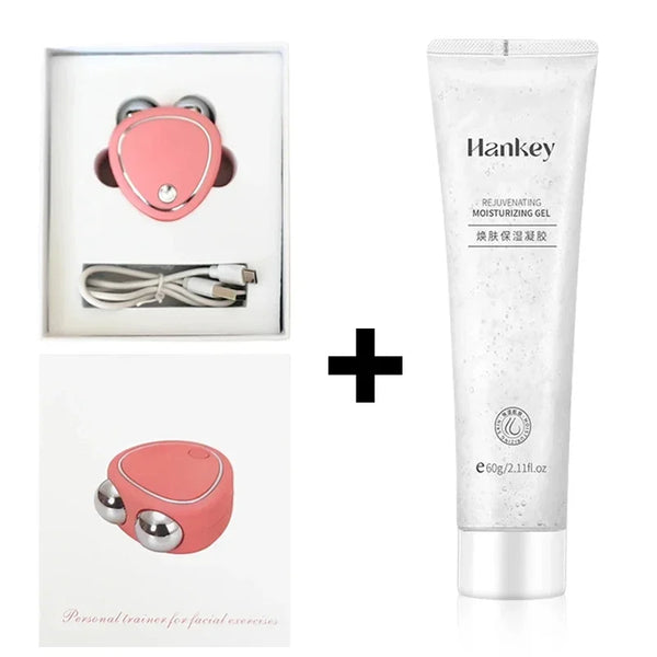 Electric EMS Facial Lifting Roller – Microcurrent Contouring