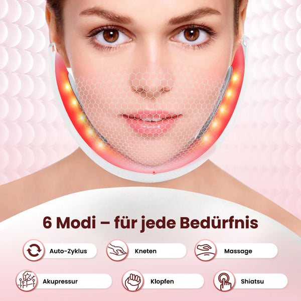 EMS V-Face Lifting & Firming Massager – 6 Modes
