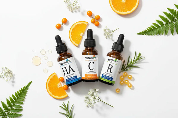 Vitamin C, HA & Retinol Serum Trio