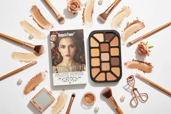 15-Colour Face Contour & Highlight Palette 75g2