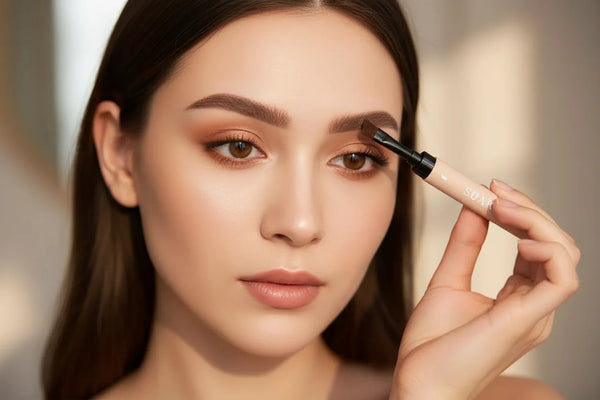 Double-Head Waterproof Eyebrow Pencil & Gel – 5 Shades